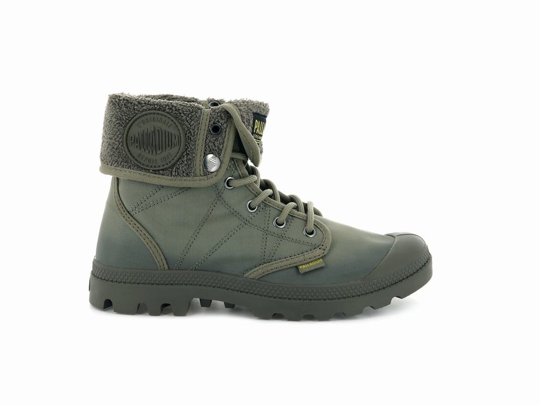 Palladium Pallabrousse Baggy Tx Damen Stiefel Grün/Braun ||413579-FSQ||